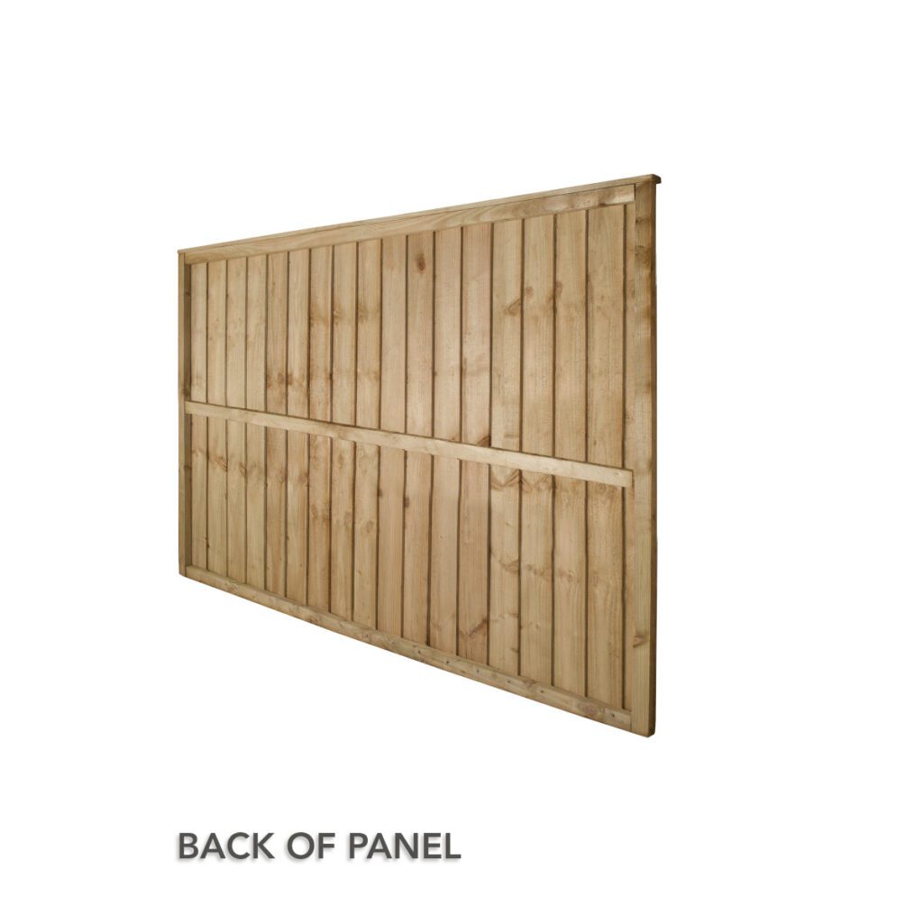 Forest Garden 6ft x 4ft Pressure Treated Closeboard Fence Panel – Pack of 4 5013053167762 2